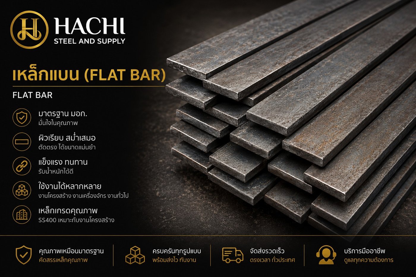 เหล็กแบน (Flat Bar)