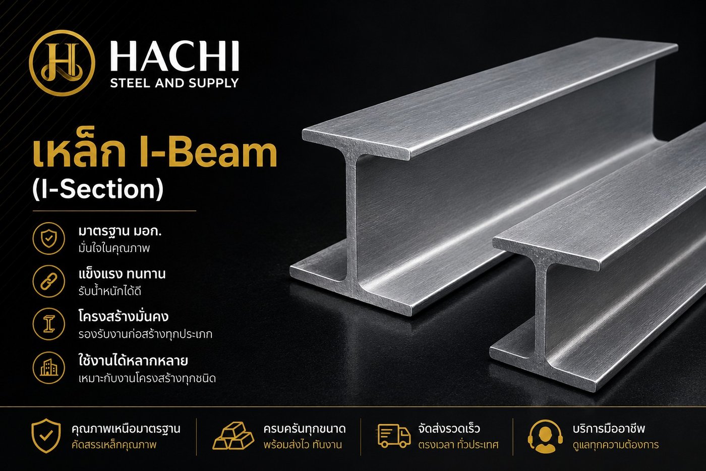 เหล็ก I-Beam (I-Section)